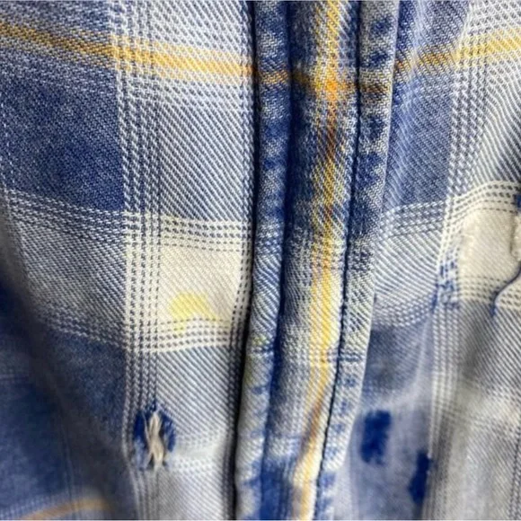 Free People Deconstructed Shirt Jacket /Studded Jacket ( small flaw) - Picture 4 of 4